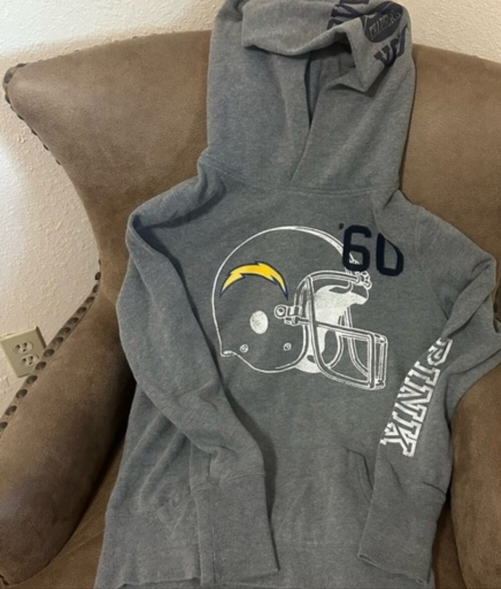 PINK Victoria’s Secret San Diego Chargers Hoodie - Size M
